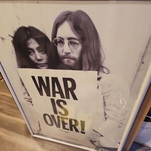 Picture ( War is over).  John Lennon